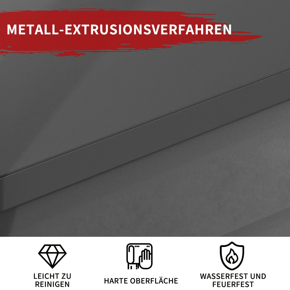 Stalen Rek – Metalen Stellingkast – Opbergrek – Werkplaatsrek – Garagekast – 5 Laags – Draagvermogen 650 kg – Verstelbare Hoogte – Krasbestendig – 160x80x40 cm