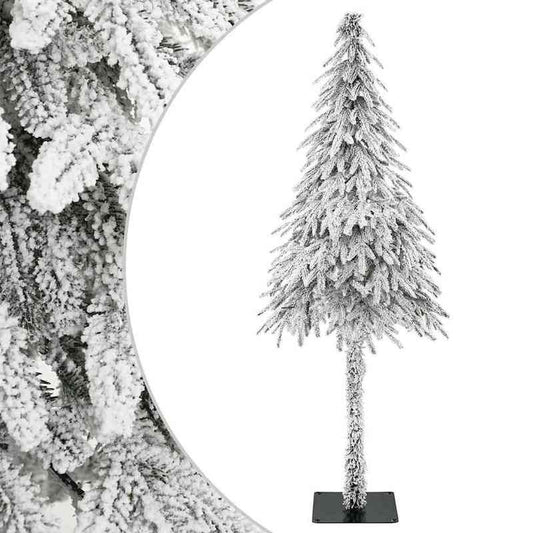 1pc Extra Large White Artificial Christmas Tree - Extra Tall Floor Tree with Sturdy Base, Easy Assembly Indoor/ Use for Home, Hotel, Party Decorations - Heavy-Duty Lightweight Structure, Realistic Branches & Snowy Tips - Mode