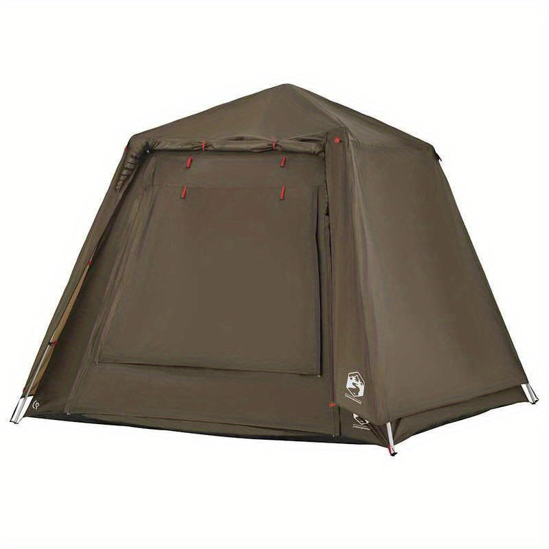 Tent – Kampeertent – Pop-up Tent – Lichtgewicht Tent – Outdoor Tent – 4 Persoons – Quick-Release Systeem – Lichtgewicht & Snel Opzetbaar – Olijfgroen