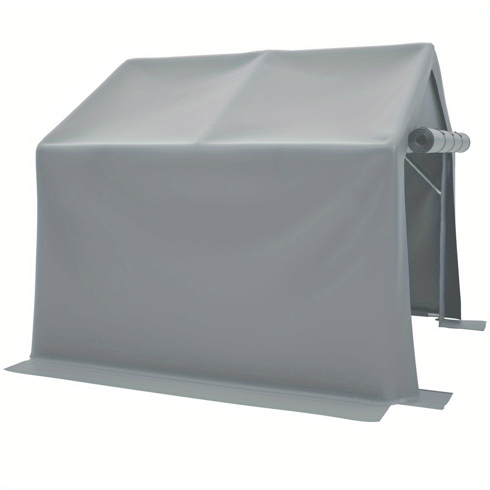 Fietsenstalling – Fietsenhok – Garage Tent – Tuinkamer – Opslagtent – 100x187x160 cm – Stevig Metaalframe – Donkergrijs Polyester