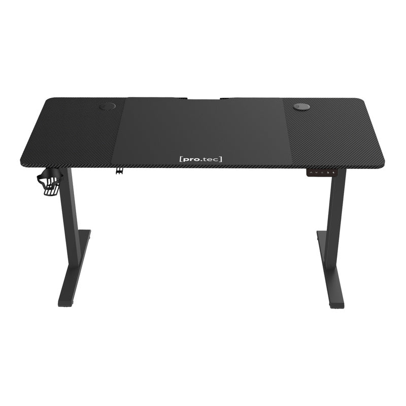 Verstelbaar Bureau – Zit-Sta Bureau – Hoogte Verstelbaar Bureau – Bureau Met Wieltjes – Elektrisch Verstelbaar – 120x60 cm Tafelblad – Met Geheugenfunctie