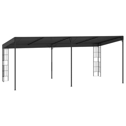 Zonwering – Tuinzonwering – Buitenzonwering – Schaduwdoek – Terrasluifel – 3 x 6 Meter – Stalen Frame Met PA-Coating