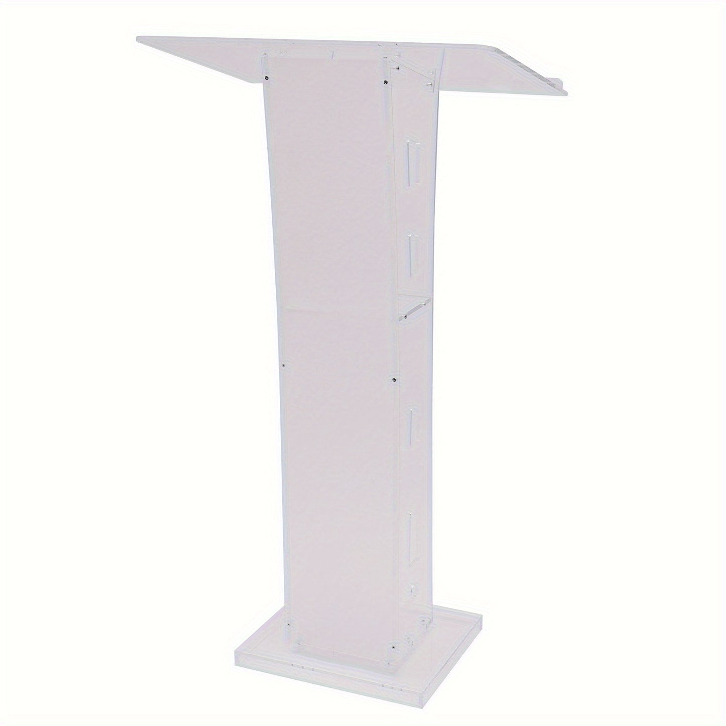 Spreekgestoelte – Lessenaar – Podium – Katheder – Presentatiemeubel – Transparant Acryl – 60x40 cm – Stevig & Schokvrij
