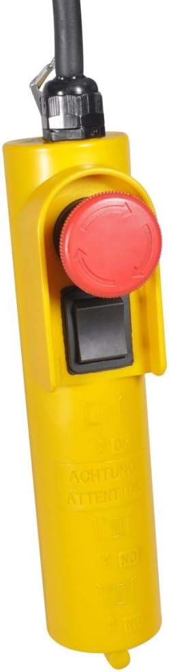 vidaXL Elektrische Lier (1000 W, 300/600 kg) Lier Elektrisch Electrisch Takel