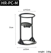 Houtklover - Houtsplijter - Handmatige Wandhouder - Kloofwig - Brandhoutsplijter - voor Zacht Hout - Aanmaaksplijter - Ideaal voor Camping - Picknick - Tuinhuis - 22 x 31 cm - Zwart