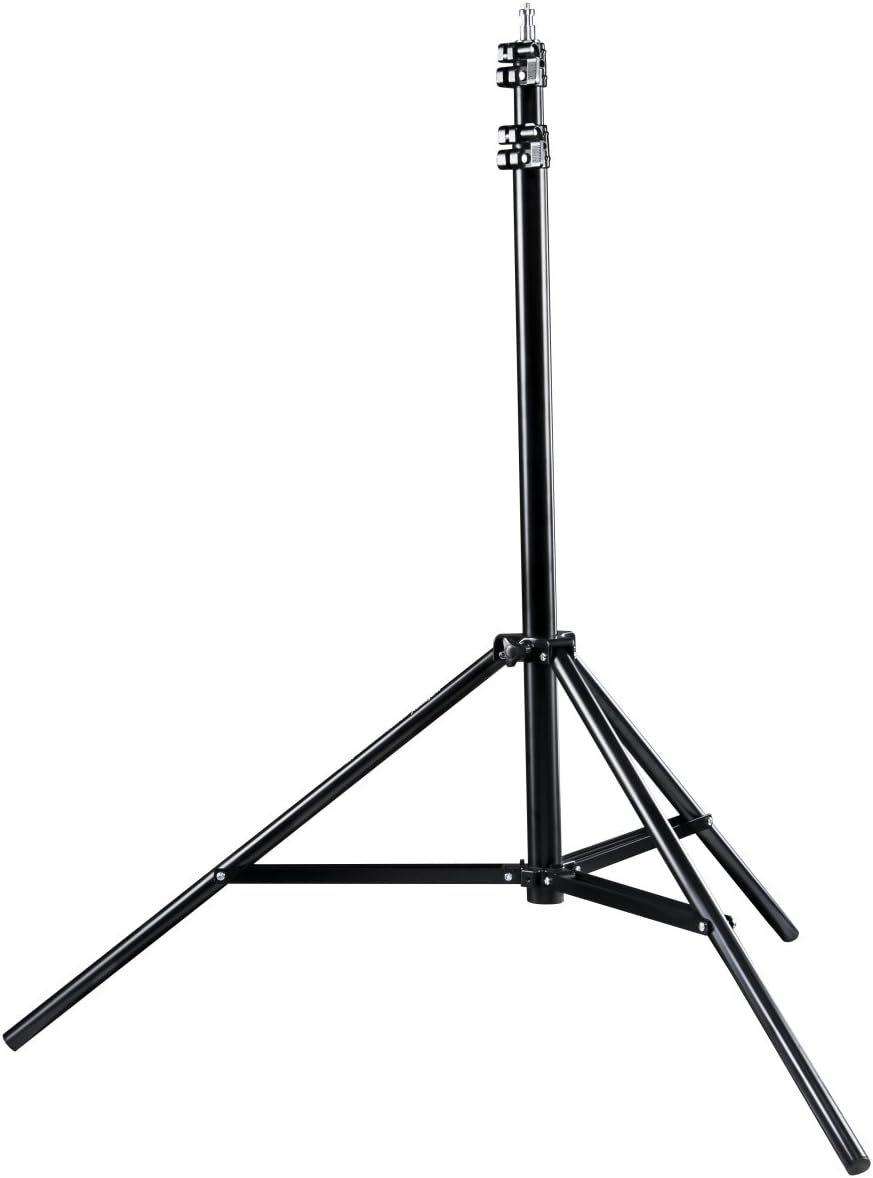 Walimex pro WT-501 Galgenstatief, verstelbaar lichtstatief met 215 cm bevestigingsarm, 4,4 kg contragewicht, 1/4 inch schroefdraad voor softbox, studiolicht, reflector, flits, ideaal voor