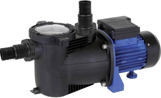 T.I.P. SPP 400 FT 30443 Zwembadpomp, filterpomp, circulatiepomp, met timer en voorfilter, debiet tot 10.000 l/u, opvoerhoogte max. 9 m/druk max. 0,9 bar, 400 W, aanzuighoogte max. 8 m, zelfaanzuigend
