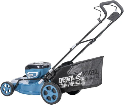 Accugrasmaaier – Elektrische grasmaaier – Draadloze maaimachine – Tuinmaaier – Batterij grasmaaier – Maaibreedte 46 cm – Automatische accu-omschakeling