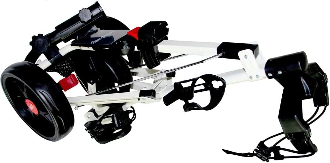 MacGregor Golftrolley, roestvrij staal, wit, één maat
