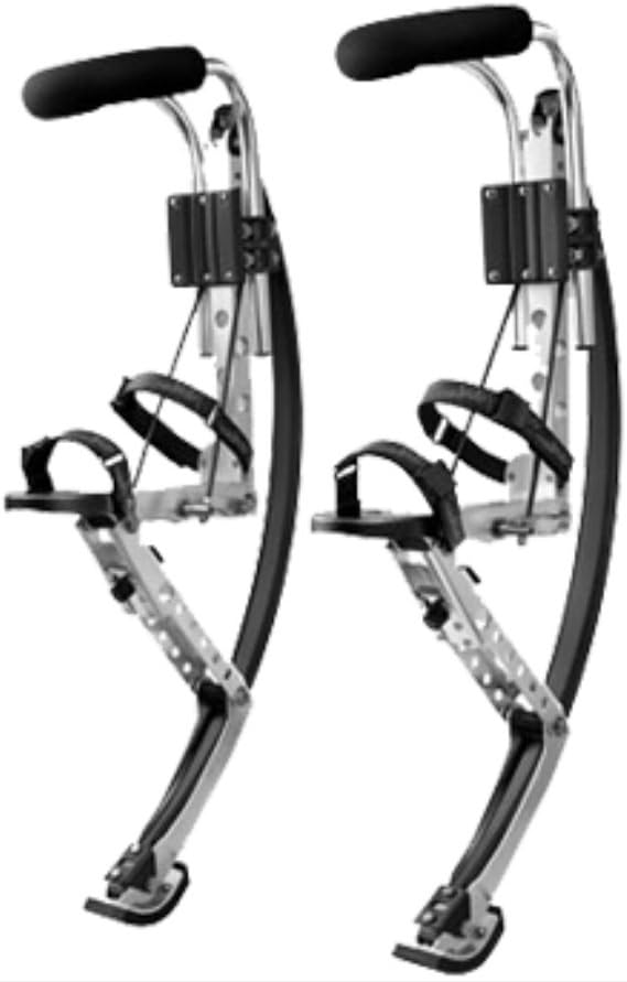 Skyrunner Kangoeroeschoenen voor volwassenen, voor fitnessoefeningen (90-110 kg), zwart