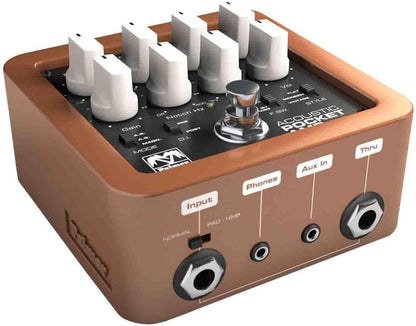 Palmer Pocket AMP Acoustic - draagbare voorversterker voor akoestische snaarinstrumenten