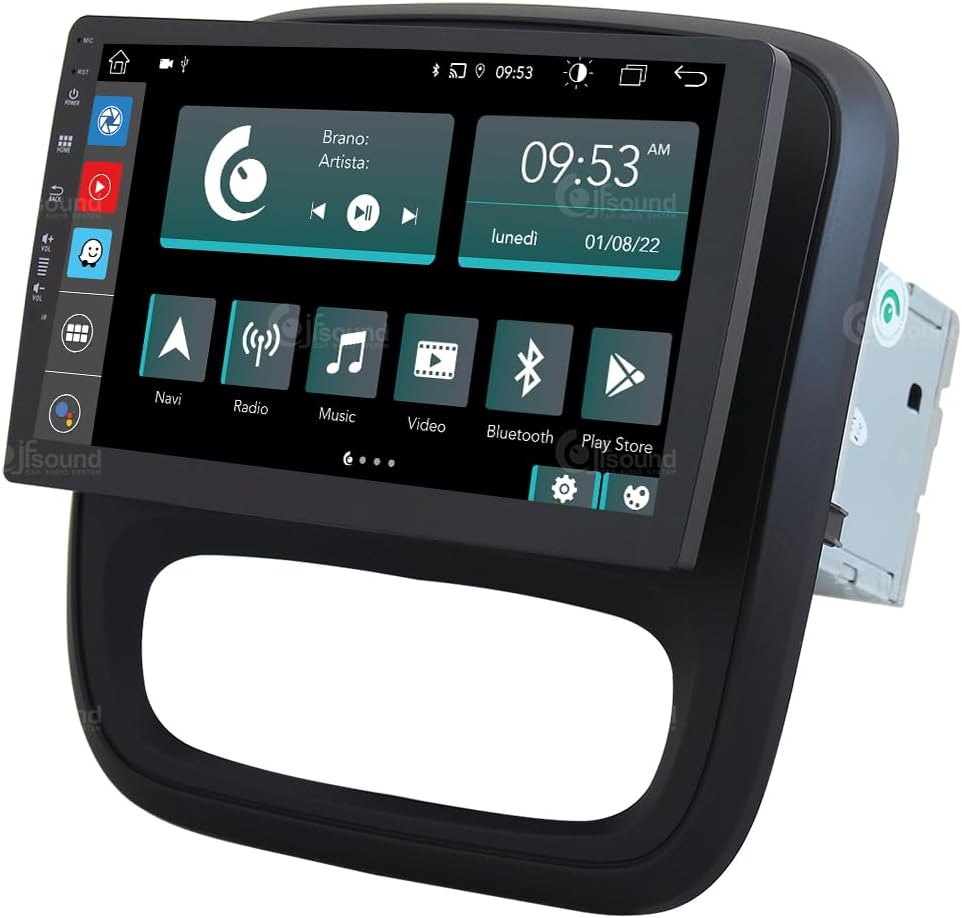 Specifieke autoradio voor Fiat Talento Android GPS Bluetooth WiFi USB DAB+ Touchscreen 10" 8core Carplay AndroidAuto