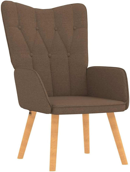 Relaxstoel – Fauteuil – TV-Stoel – Ligstoel – Loungestoel – Met Voetenkruk – Stof Bekleding – Stevig Stalen Frame