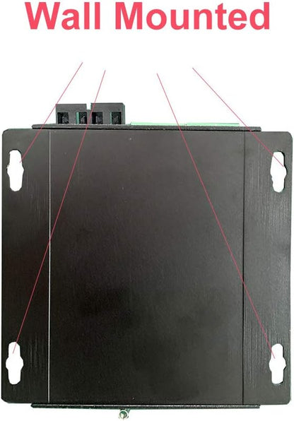 Een Paar Seriële Vezel Converter RS232 RS485 RS422 Optische Modem 1310nm SC Connector Dual Fiber voor PC Hub Schakelaar