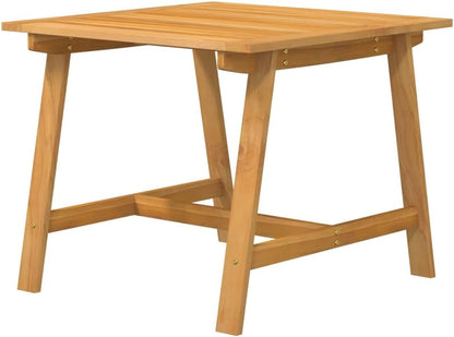 3-delige tuin-eetgroep massief hout acacia loungeset terrasmeubels voor tuin, terras, balkon - QUORE