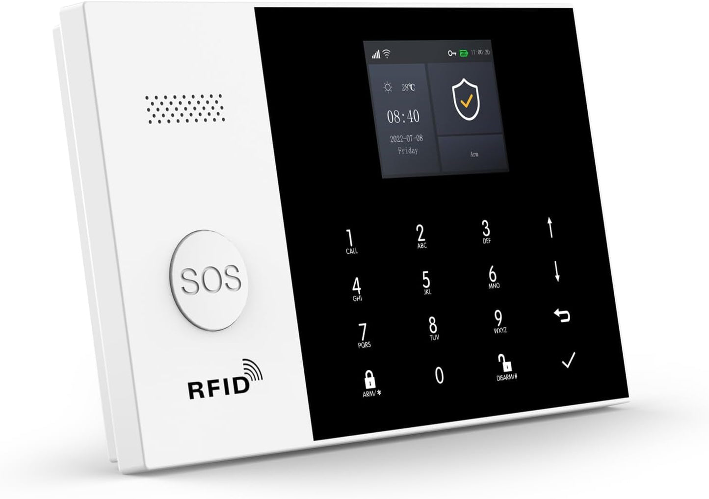 XNY 4G en WiFi draadloos alarmsysteem voor thuis, 16-delige set DIY inbraakalarmsysteem voor huisbeveiliging met app-bediening, deur-raamsensor, bewegingsdetector, werkt met Google Assistant en Alexa