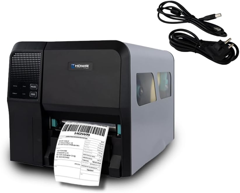 OPrint-IA200N, industriële labelprinter, directe warmteoverdrachtstechnologie, resolutie 203 dpi, USB-interfaces, ethernet, afdruksnelheid 203 mm/seconde, functies