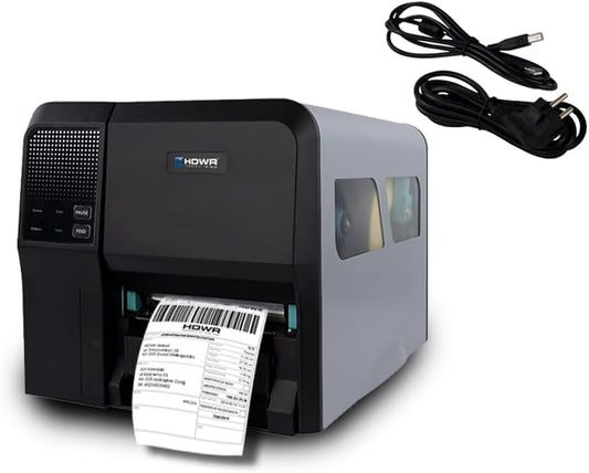 OPrint-IA200N, industriële labelprinter, directe warmteoverdrachtstechnologie, resolutie 203 dpi, USB-interfaces, ethernet, afdruksnelheid 203 mm/seconde, functies