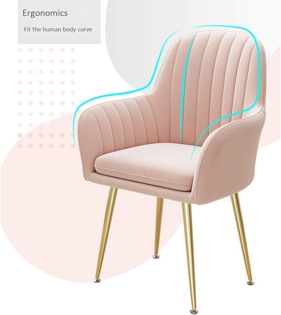 Eetkamerstoel - fauteuil met hoge rugleuning en stevige metalen poten, comfortabele eenpersoons sofa stoel voor keuken en eetkamer - QUORE