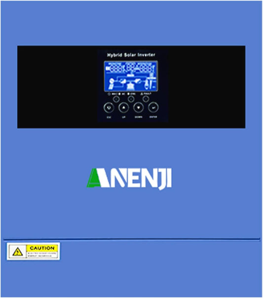 Hybrid Omvormer – Zonne-Omvormer – Power Inverter – Noodstroomunit – Solar Inverter – 4200W 24V – 100A MPPT Solar Controller – Pure Sinusuitgang – 4 Laadmodi – Lithium Batterijcompatibel