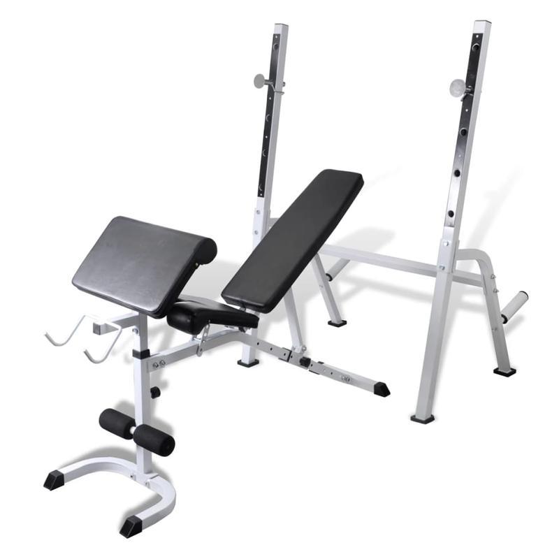 Verstelbaar Fitnessbankje – Krachtbankje – Trainingsbankje – Fitnessbank – Thuis Fitness – 7 Verstelbare Posities – Stalen Frame
