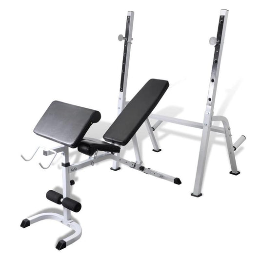 Verstelbaar Fitnessbankje – Krachtbankje – Trainingsbankje – Fitnessbank – Thuis Fitness – 7 Verstelbare Posities – Stalen Frame