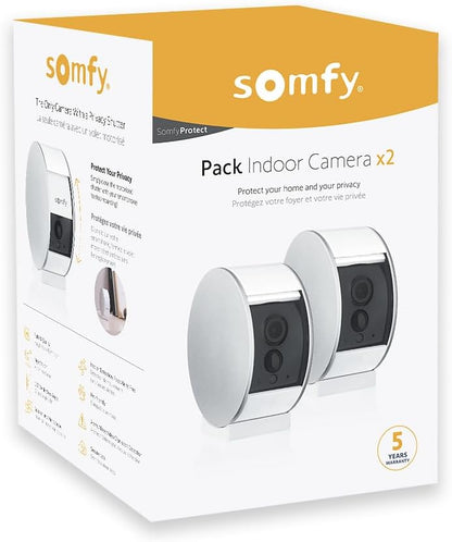Indoor Camera – Beveiligingscamera – IP Camera – Bewakingscamera – Home Camera Duo Pack – Full HD 1080p – Bewegingsdetectie met Privacy Shutter