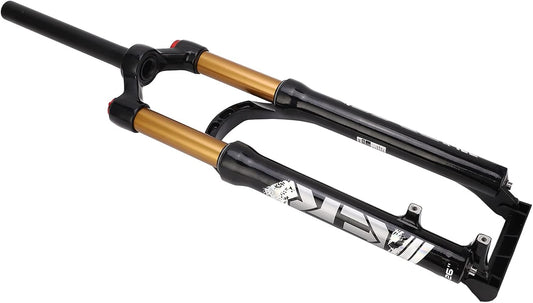 Mountain Bike Front Vork 120 Mm Slag Mg Aluminium Legering Fietsophanging Luchtvork Rechte Stuurman Handmatige Lockout 26inch Hoge sterkte: Gemaakte Mountainbike Front Vork26inch Fiets