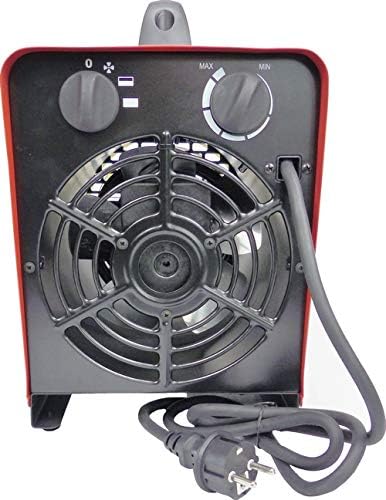 Aktobis Elektrische luchtverhitter WDH-BGP031S met slangaansluiting (Ø 20 cm) en een verwarmingscapaciteit van 3.000 watt (3 kW) !