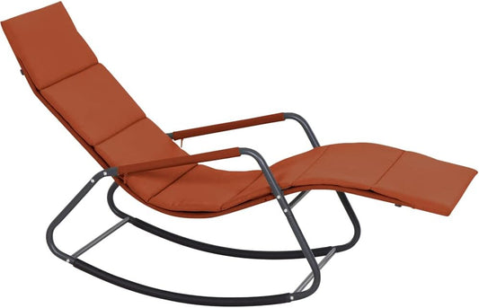 Siena Garden Relax ligstoel in rood