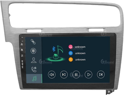 Autoradio Volkswagen Golf 7 – Multimedia Speler – Navigatiesysteem – Car Stereo – Touchscreen Radio – 10 Inch Display – Android Auto & Apple CarPlay – Bluetooth & WiFi Connectivity