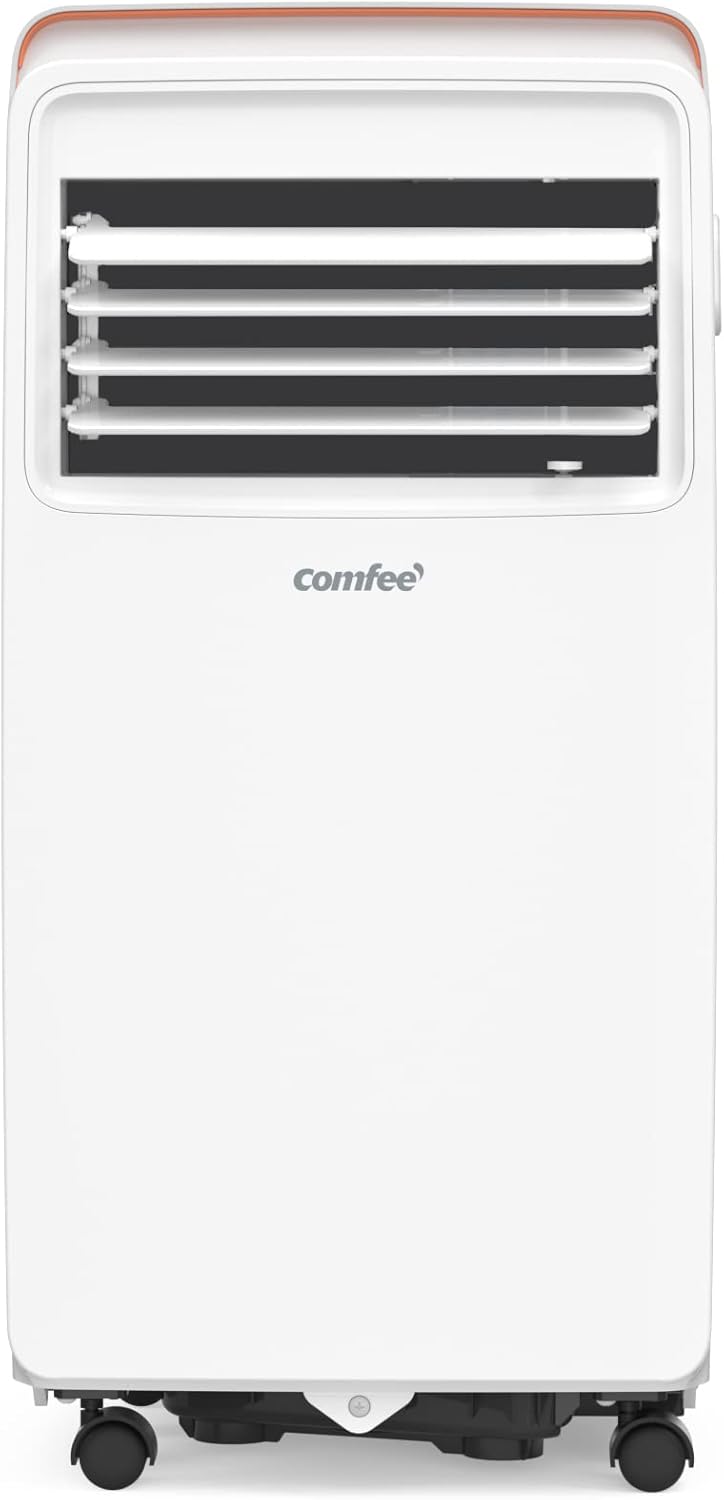 COMFEE' Ambra 8C Portable Air Conditioning, 7000 BTU/H, 2.0 kW, 25 m³/68 m³, 3-in-1 Portable Air Conditioning, Fan Cooling, Dehumidification, 24 Hour Timer, Sleep Mode, Follow-Me Function - QUORE