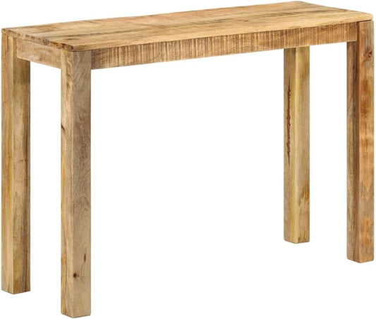 vidaXL Wall table 110x35x76cm raw mango wood