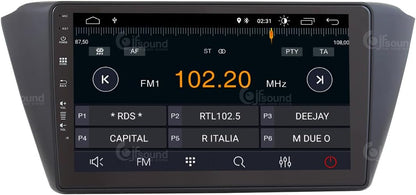 Autoradio Skoda Fabia 2015 – Multimedia Systeem – Navigatie Unit – Touchscreen Radio – Inbouw Autoradio – 9 Inch Scherm – Bluetooth & Carplay Connectivity