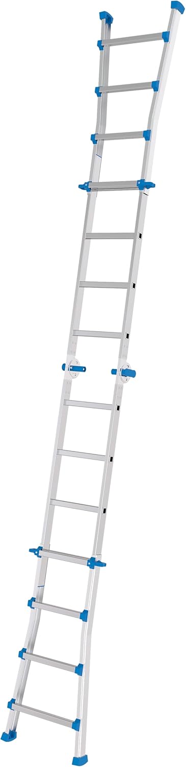 Colombo Telescopische ladder van aluminium Eiffel 4+4