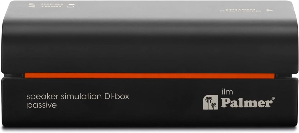 Passieve Speaker Simulatie DI-Box – Speaker Simulator – Luidsprekersimulatie – Direct Box – Gitaar DI-Box – 3 Klankstanden – Gebalanceerde XLR-Uitgang