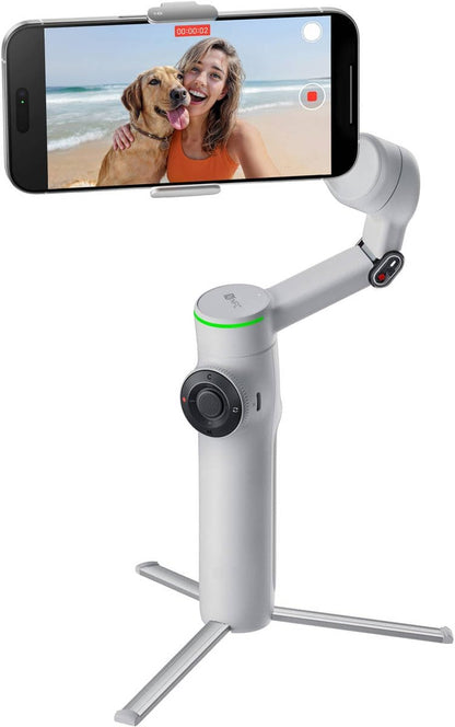 INSTA360 FLOW 2 PRO | Standaardbundel | Ultieme AI Tracking Stabilizer. Bereik vloeiende, professionele opnamen met geavanceerde AI-tracking en een strak ontwerp. Perfect voor videomakers die onderweg