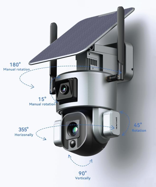 NUM'AXES 360° camera CAM1071 4G