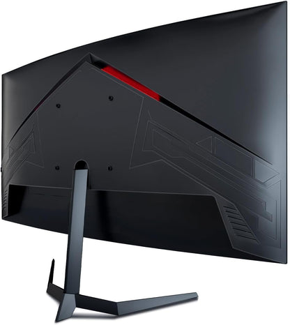 LC-Power 24 Inch FHD Gaming Monitor 165Hz 1920x1080, 1500R, FreeSync, G-SYNC COMPATIBE, HDR Ready, DP & HDMI,1ms, LC-M24-FHD-165-C-V2