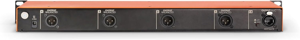 Palmer BRIDGE 4A 4-kanaals actieve DI-box, 19" rackmonteerbaar