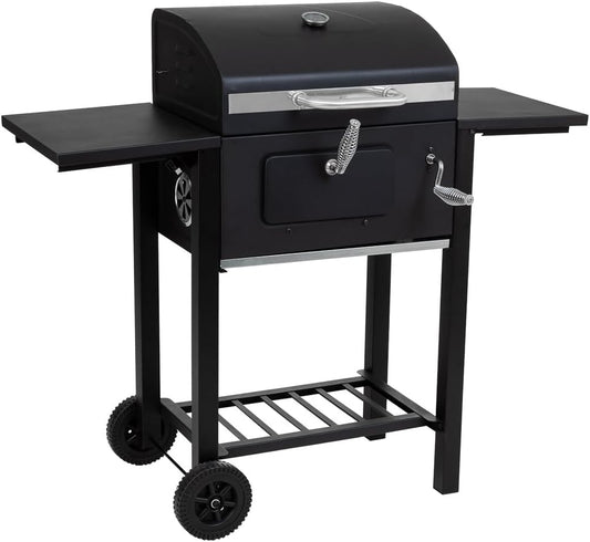 Barbacoa Carro De Metal Zwart