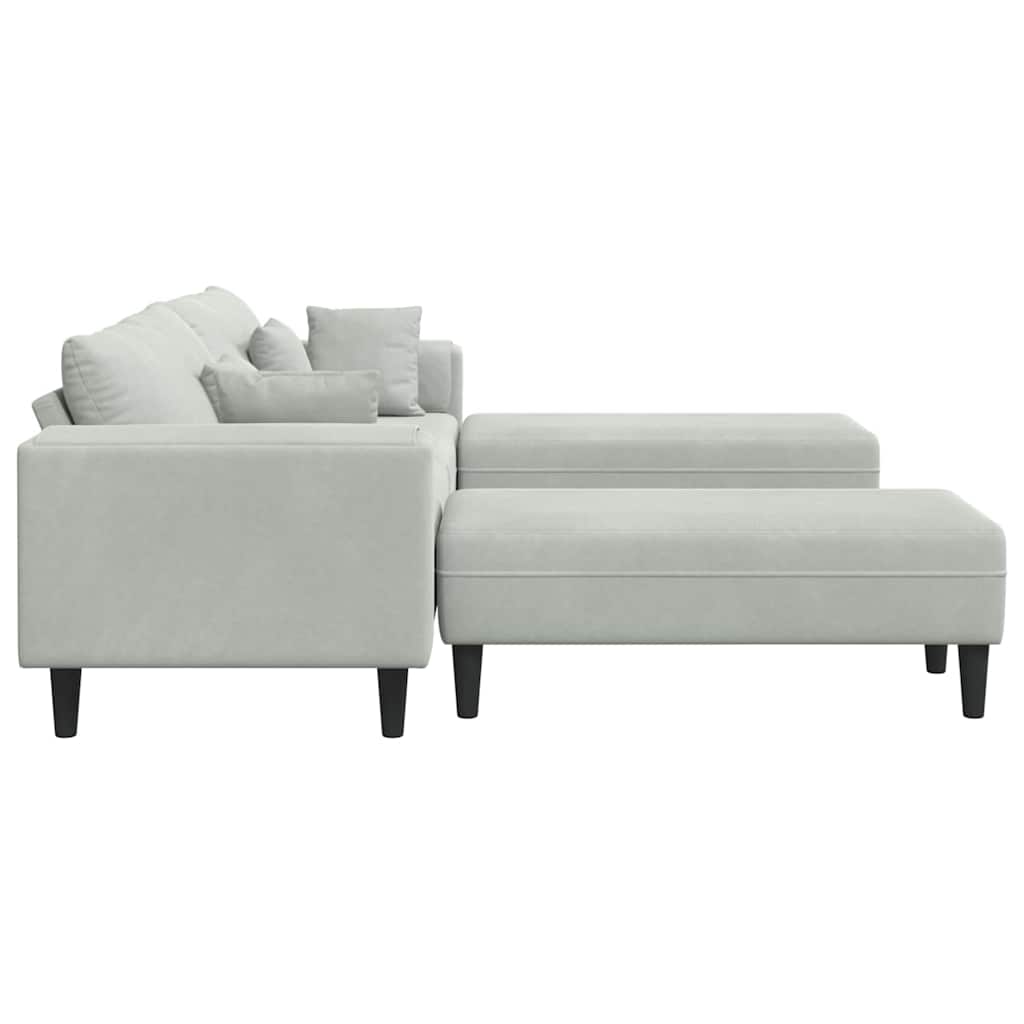 Velvet Bank – Fluwelen Sofa – Zitbank – Loungebank – Slaapbank – Zacht Fluweel – Stevig Houten Frame – Turquoise Zonder Ottoman