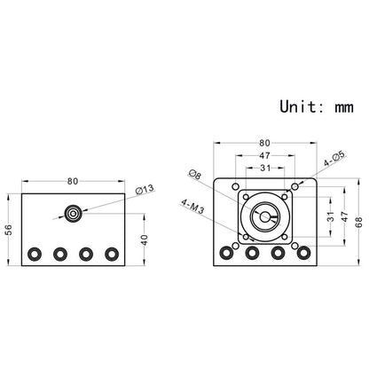 100mm Effectieve Reizen Lengte Dubbele Optische As Gids Ballscrew SFU1605 met NEMA23 Stappenmotor voor DIY CNC Router Onderdelen X Y Z Lineaire Podium Actuator en 3D Printer