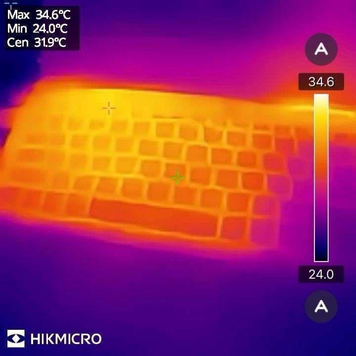HIKMICRO Warmtebeeldcamera MiniE 192×192 SuperIR beeldverbetering, 25Hz, warmtebeeldcamera voor smartphone/tablet, USB-C/Lightning (ondersteunt iPhone 15/16)