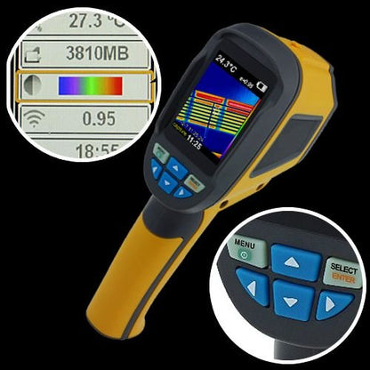 Warmtebeeldcamera, infraroodcamera, thermografie, gebouwen, renovatie, schimmel, dauwpunt, pyrometer, energiepas, IR4