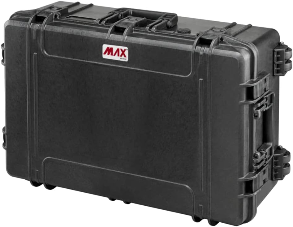 MAX MAX750H280S luchtdichte koffer, zwart, 750 x 480 x 280 mm