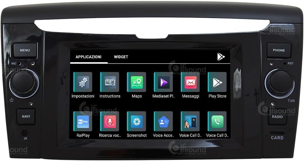 Autoradio Lancia Ypsilon – Navigatiesysteem – Multimedia Receiver – Android Radio – Auto Entertainment – 7-inch Touchscreen – Bluetooth WiFi Connectivity
