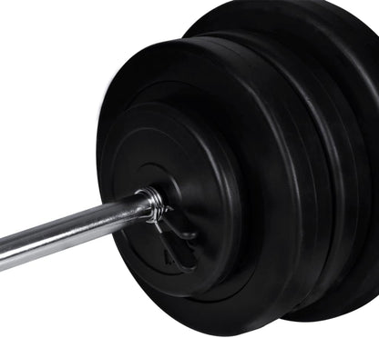 Power Tower Wandmontage – Wandrek Fitnessstation – Halterrek – Krachtstation – Dumbbell Set 61 kg – Compact Ontwerp – Robuuste Stalen Constructie