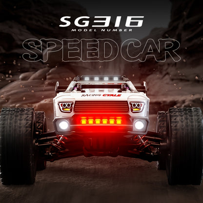 SG316 MAX RC Auto – Radiografisch Bestuurbare Auto – Racewagen – Speelgoedauto – Offroad Auto – 80 km/u Topsnelheid – 4WD Met Dubbele Ophanging