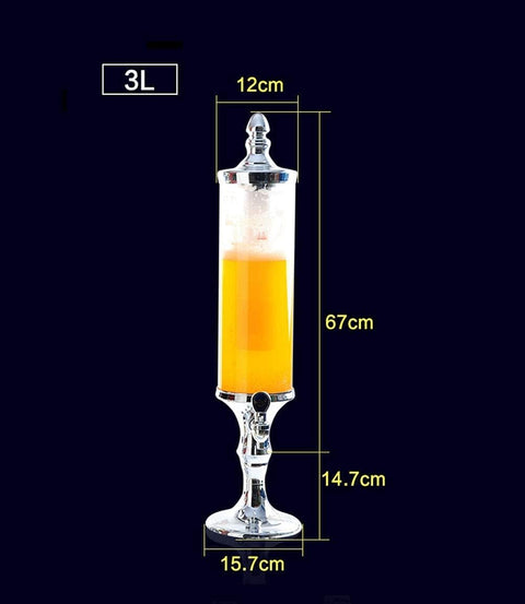 Dispenser - Drankdispenser - Biertorendispenser - 3L - Mooi uiterlijk - Goud